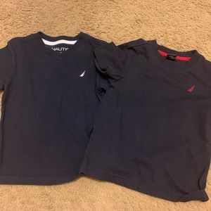 Nautica Toddler T-Shirts and Khaki Shorts